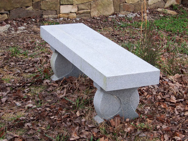 stone bench art example 2